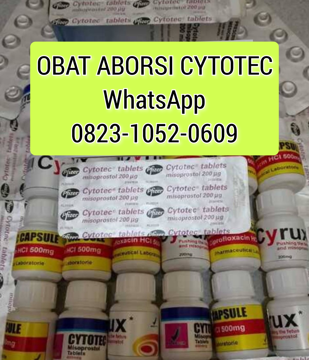 Daftar 7 Nama Obat Aborsi Cytotec Sebagai Obat Penggugur Kandungan